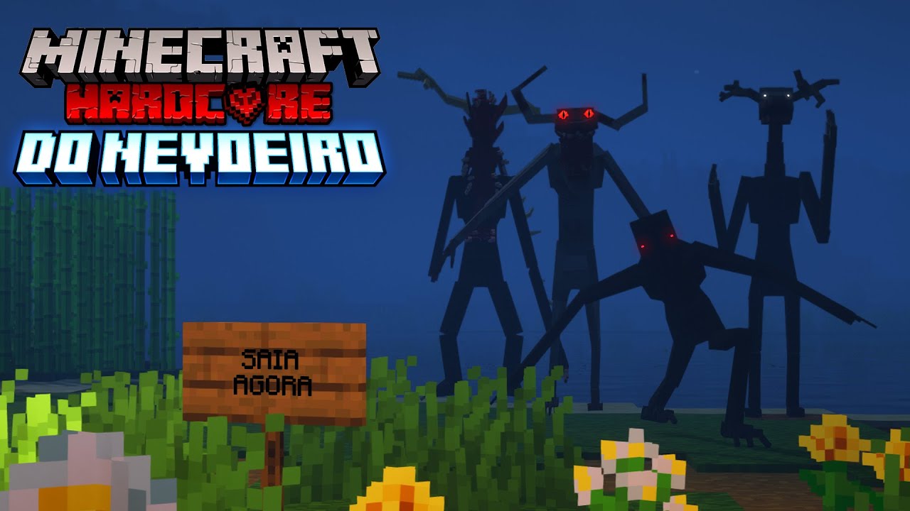 Eu Adicionei TODOS OS MORADORES no meu Mundo HARDCORE... Minecraft: From The Fog T3E21