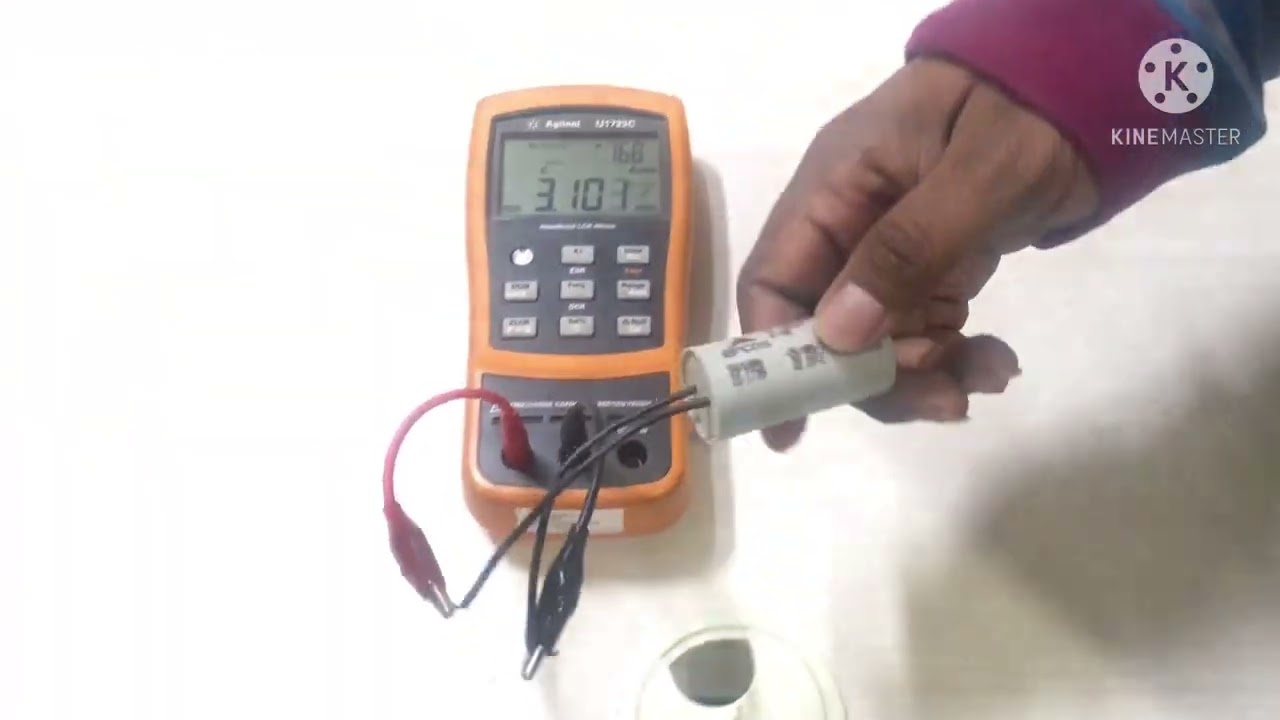 Measurement of R, L, and C by using the LCR meter