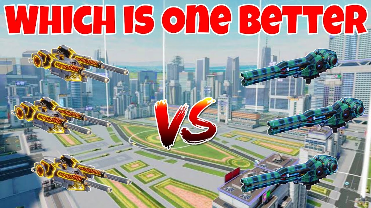 WR🔥 New Tempest VS Viper Weapon Comparison ||WAR ROBOTS||