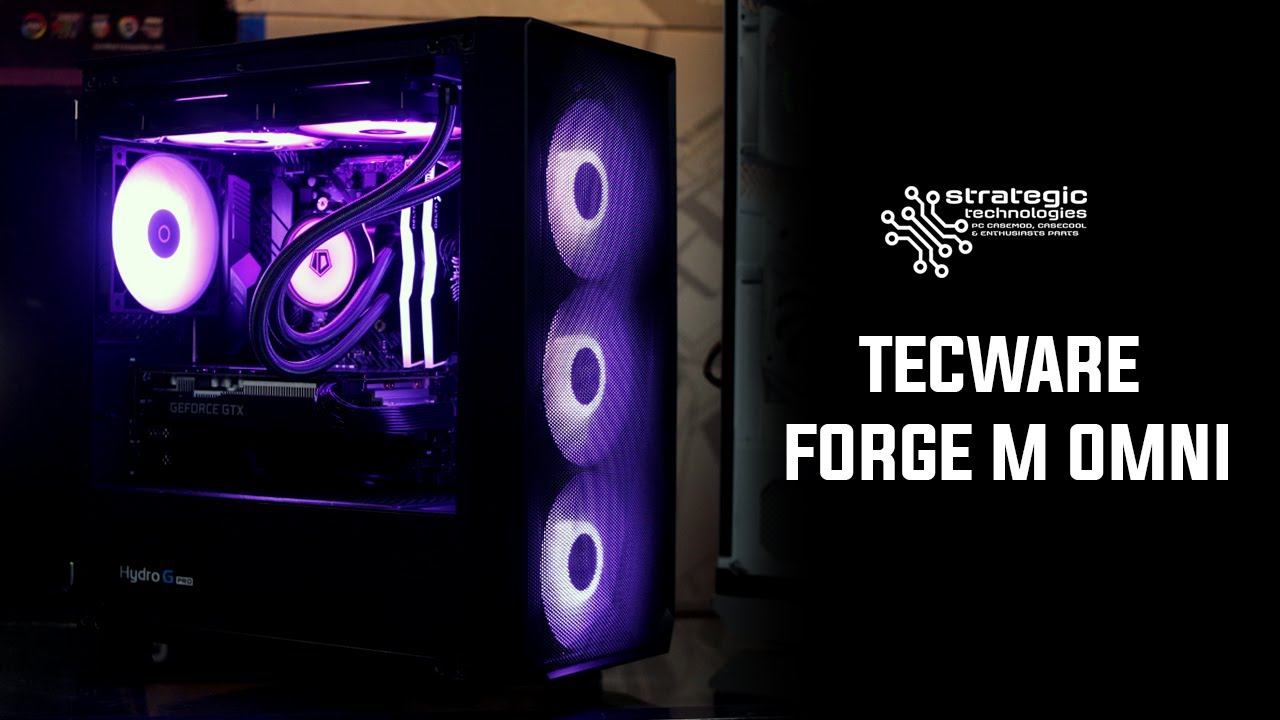 Gaming PC - Ryzen 5 3600, GTX 1660 Super, Tecware Forge M mATX OMNI