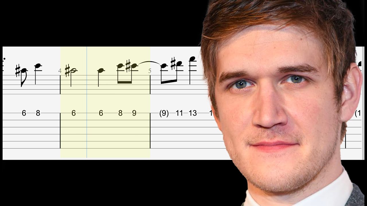 Bo Burnham - Welcome to the internet (Guitar Tutorial) Tabs With Sheets