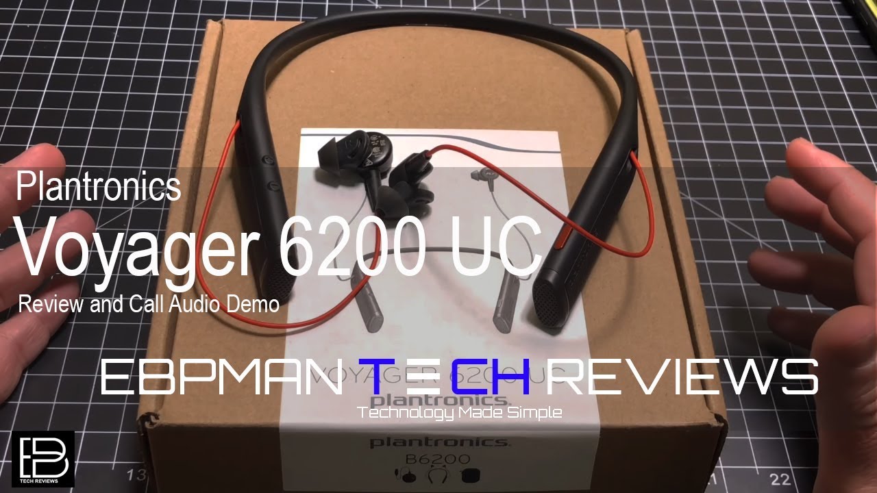 Лучшие Bluetooth-наушники | Plantronics VOYAGER 6200 UC с активным шумоподавлением: качество звон...