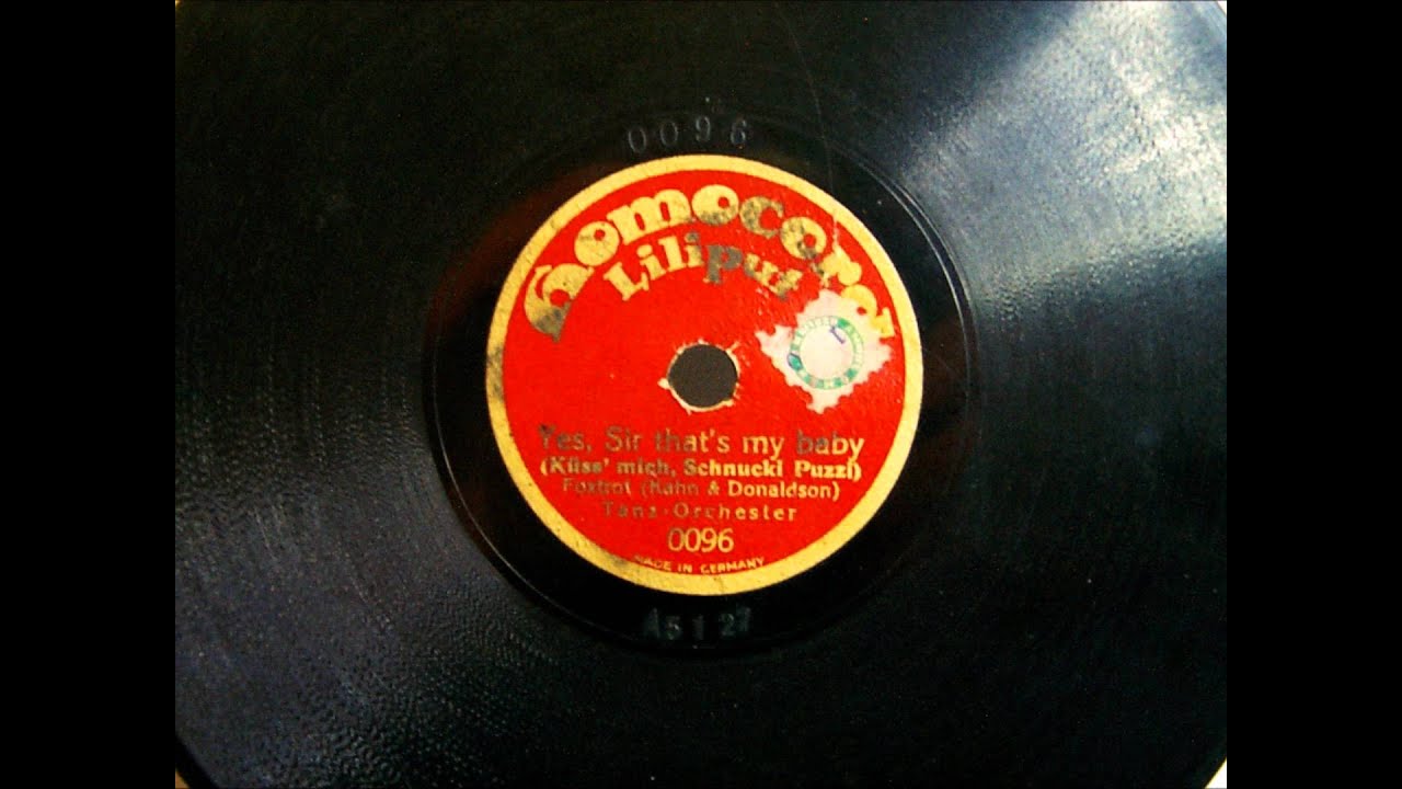 15cm Homocord Lilliput - Yes Sir that´s my baby - Foxtrot - 1925