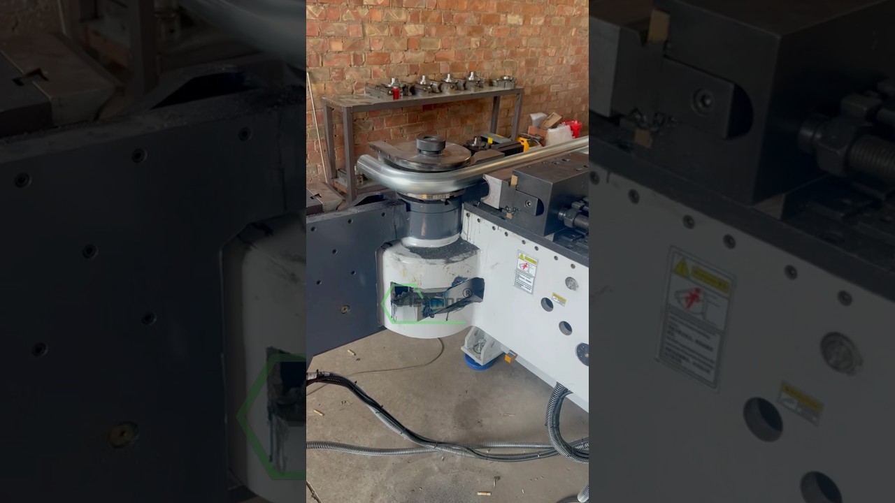Mandrel Pipe Bender Machine for Stainless Steel Tube #pipebender #tubefabrication #machine #cnc