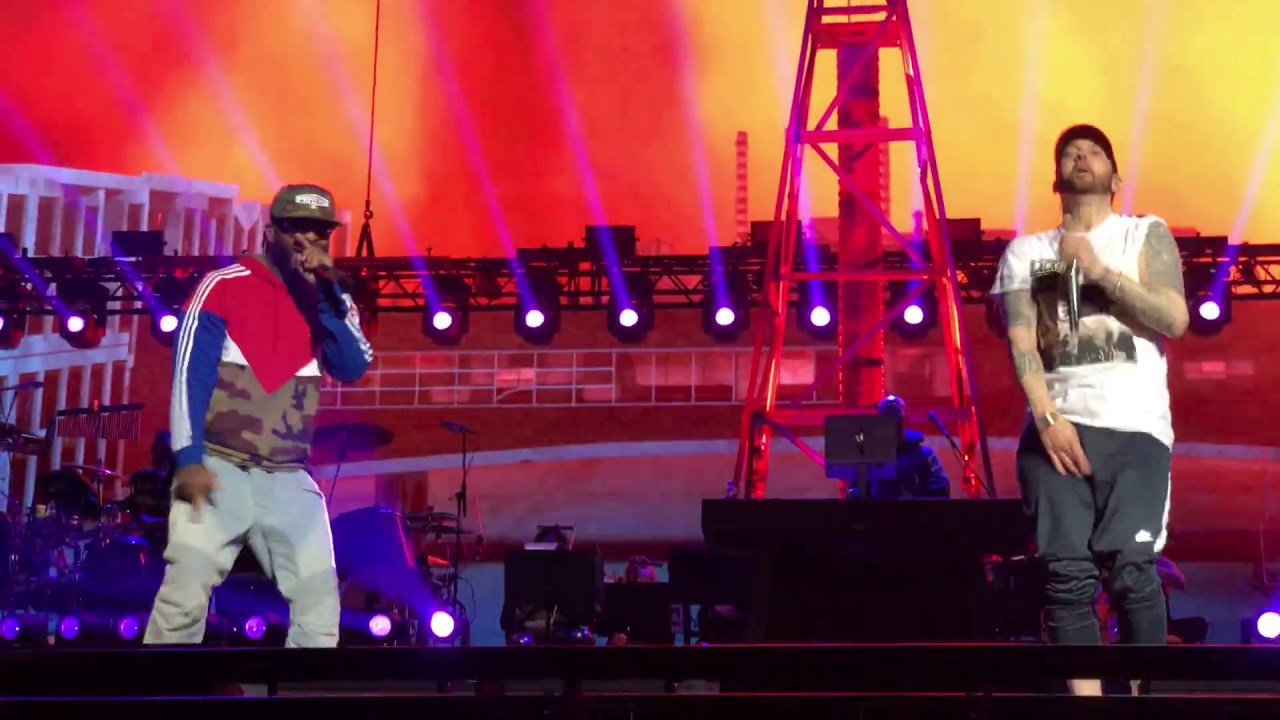 Eminem - Fast Lane ft. Royce 5'9 (Stockholm, Sweden, 02.07.2018) Revival Tour