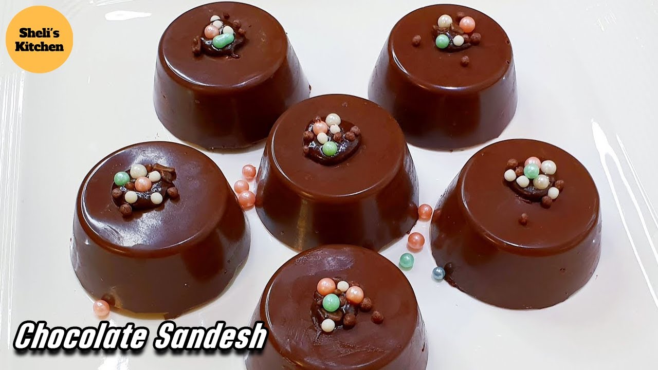 Chocolate Sandesh | Easy & Simple Chocolate Sandesh Recipe | घर पर बनाये स्वादिष्ट चोकलेट संदेश