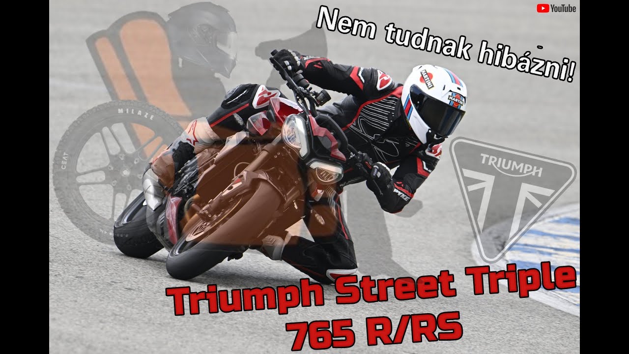 Triumph Street Triple 765 R/RS 2023 | Nem tudnak hibázni | Fotelmotoros