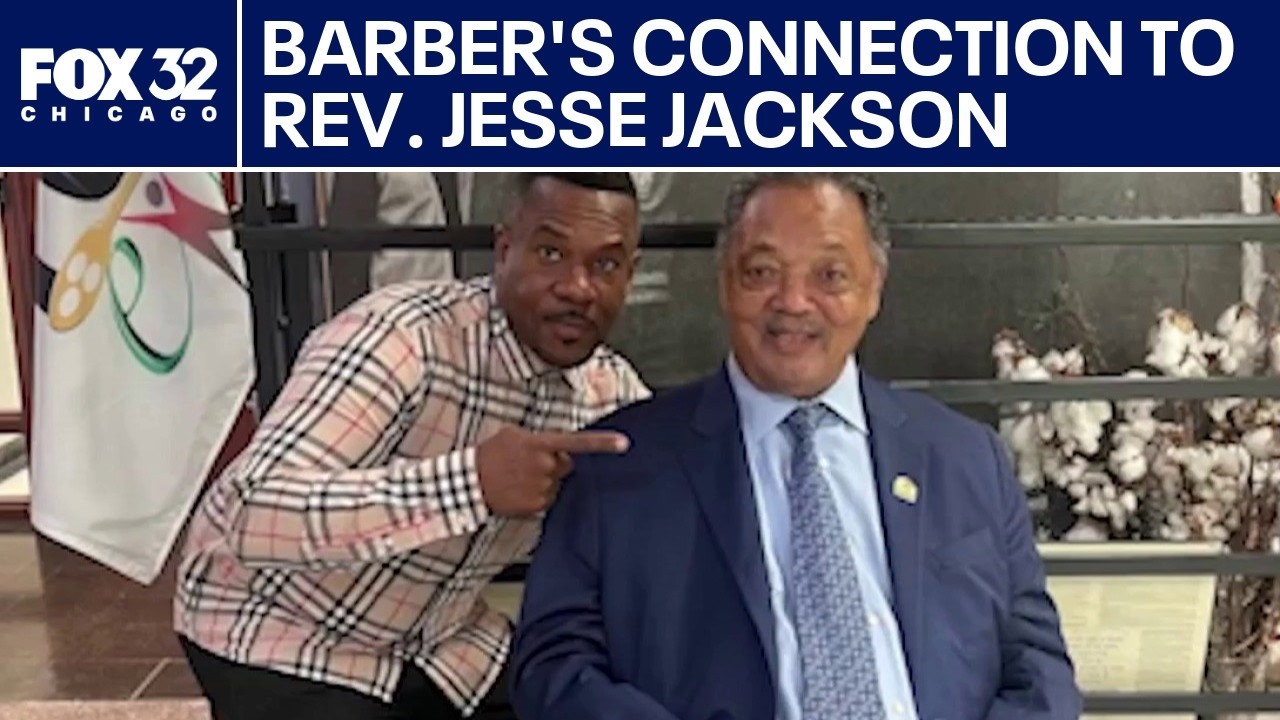 The last haircut: A barber's connection to Rev. Jesse Jackson