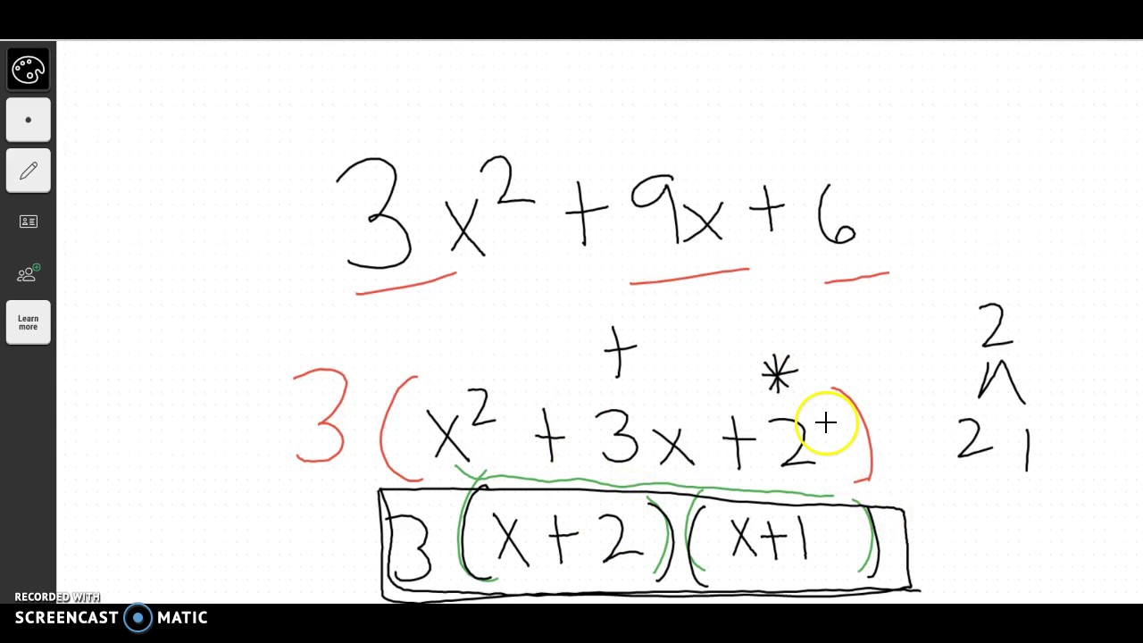 multi-step factoring