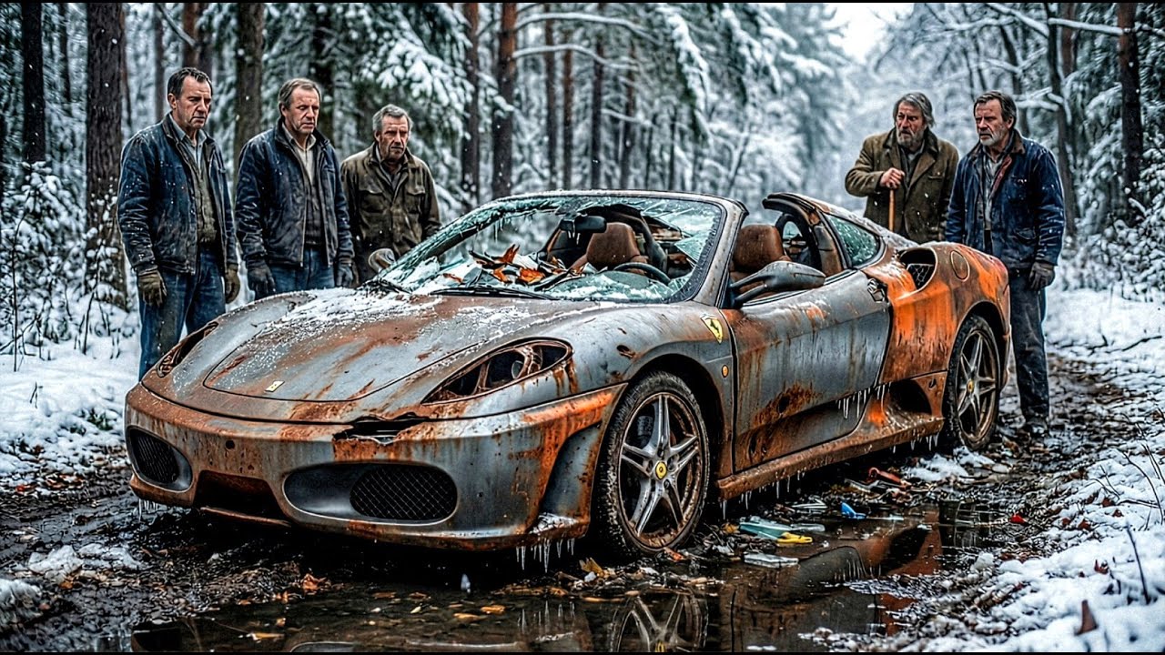 Abandoned Ferrari F430 Spider in Snow – I Revived This ₹50 Million Supercar After 20 Years Shocked!