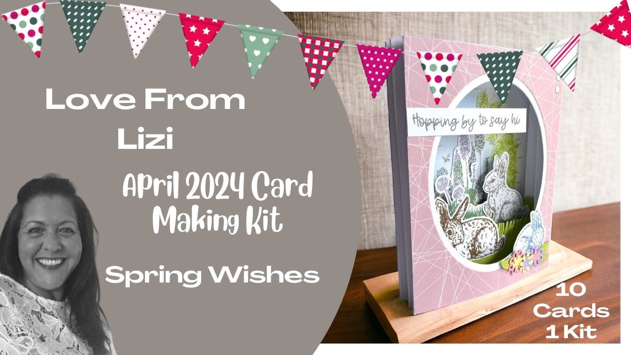 10 Cards 1 Kit|April 2024 - Spring Wishes|With Jane