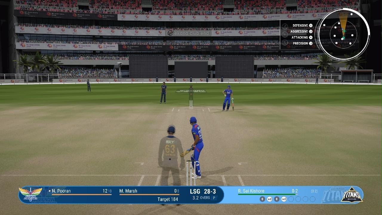 GT vs LSG | IPL 2026 | 2nd Innings Full Gameplay | In-Game Commentry | Cricket 24