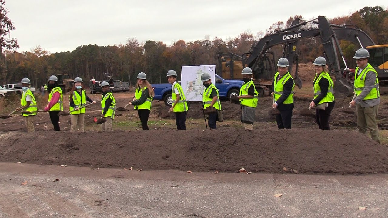 New School Building Groundbreaking Ceremony