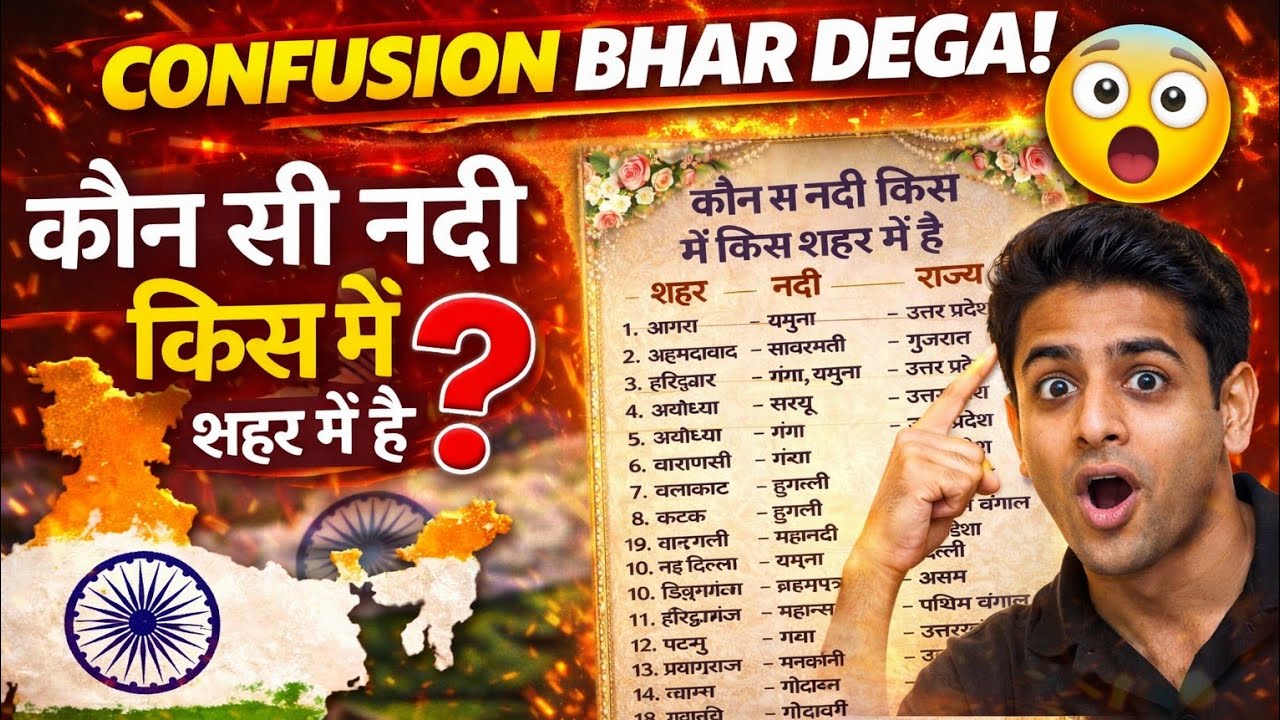 🔥 GK Live 2026 | 25 Important Questions | UP Board & Competitive Exams Special 💯