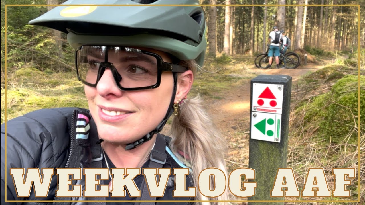 LENTE IN DRENTHE! MTB PARCOURS GIETEN, GASSELTE | MTB CLINICS MTB SCHOORL VLOG #42 | Aaf on Wheels ©