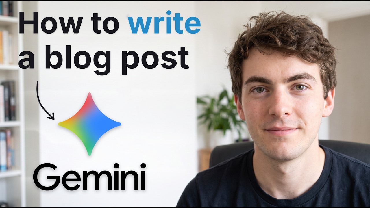 How to Write a Blog Post with Google Gemini (Easy 2026 Method)