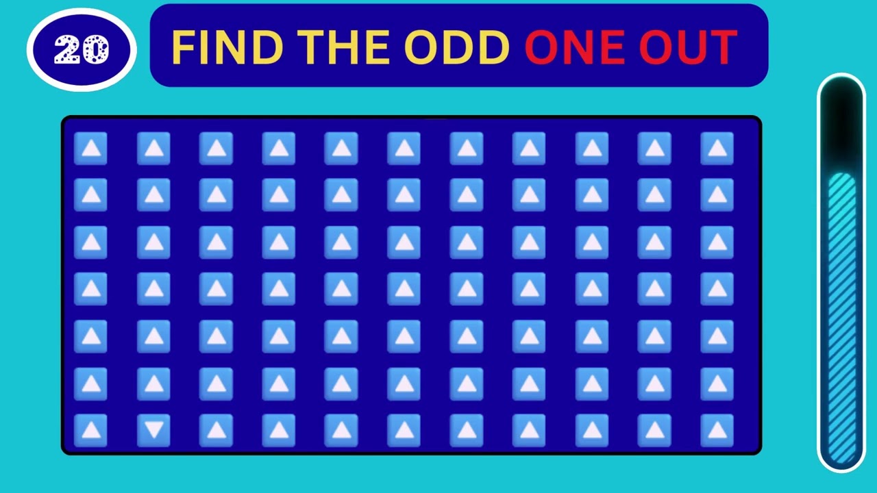 FIND THE DIFFERENT EMOJI 👀 | Easy Eye Test Challenge