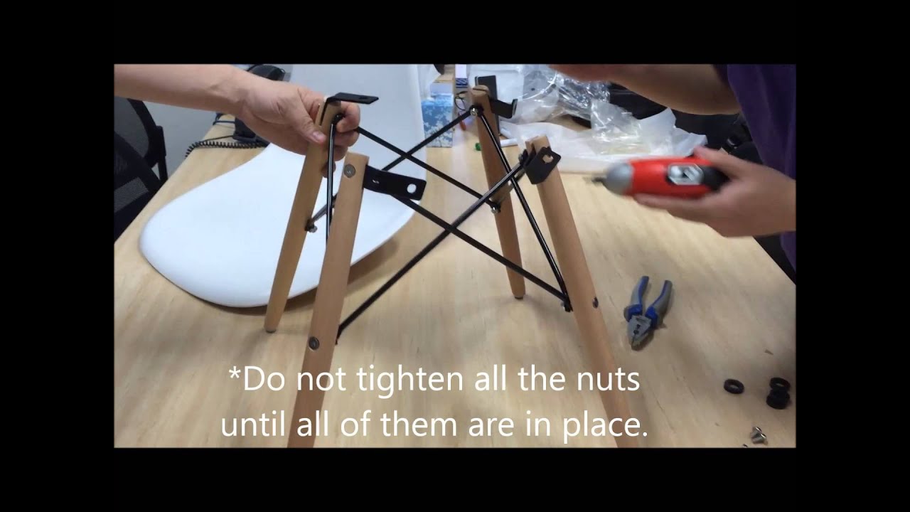 Assembly Instructions - Replica Eames Chair