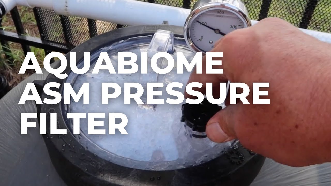 Best Pressure Filter for Ponds—Aquabiome ASM Pressure Filter