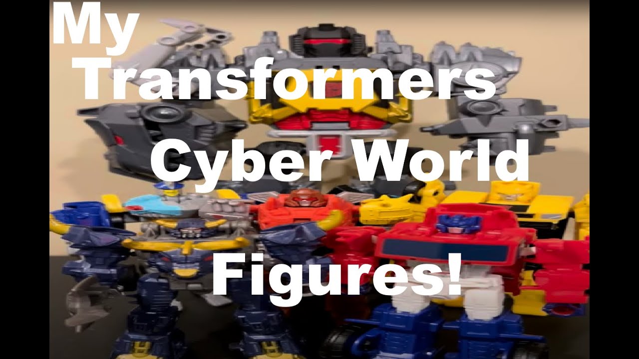 Моя коллекция трансформеров из Cyberworld!