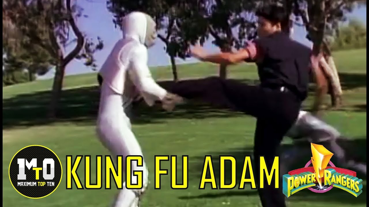 TOP 10 ADAM PARK UNMORPHED FIGHT SCENES - MARTIAL ARTS