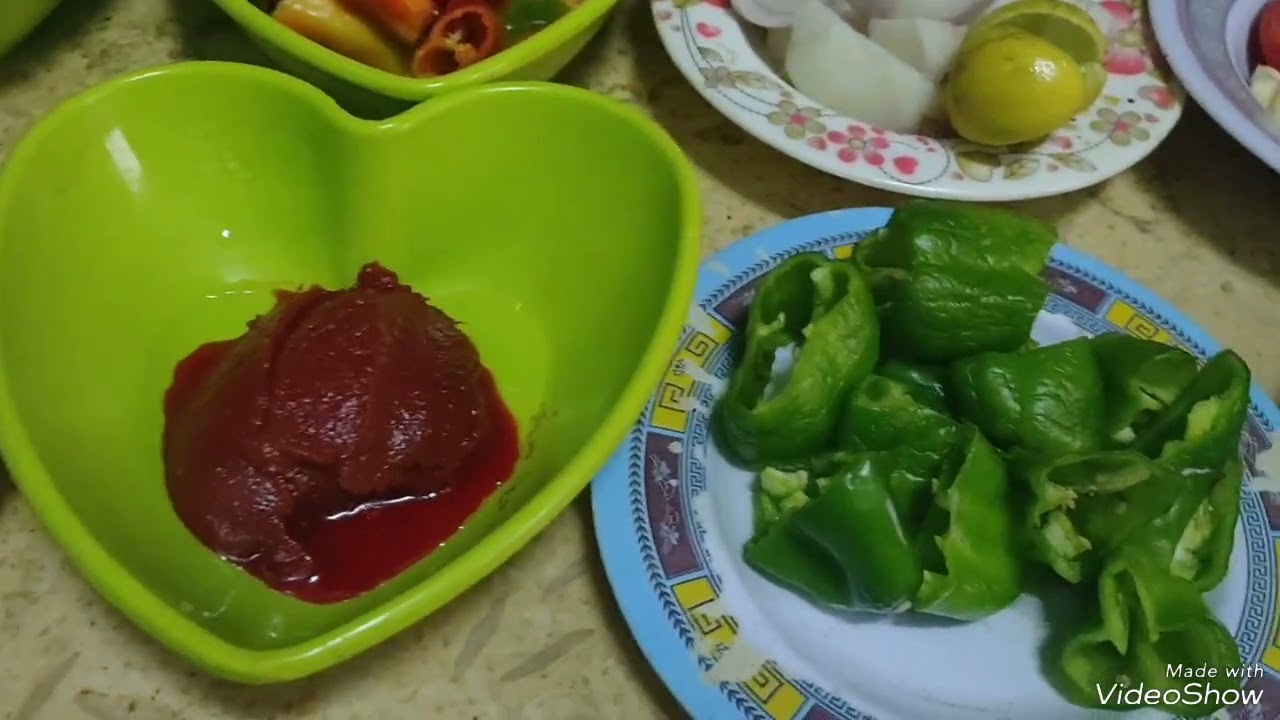 تدبيلة مشويات خضار🥒