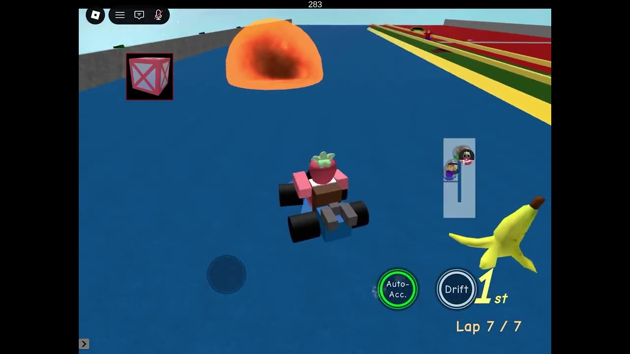Roblox Karts (three in a row)