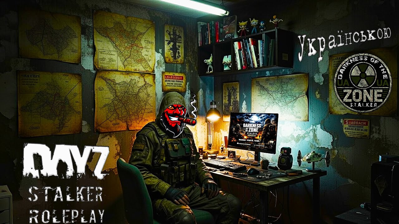 Darkness of the Zone STALKER RP - Освоюємо околиці Ростка і Дику територію! Стрім 17! =) #dayz #дейз