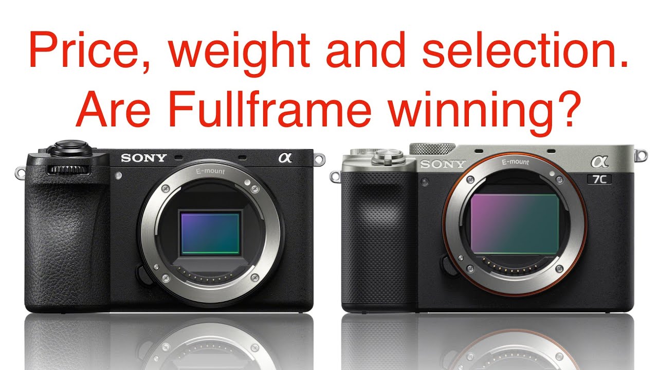 Full frame Vs APS-C? A6700 Vs A7c II! in 2025. Are Full frame lenses lighter and cheaper Now!?