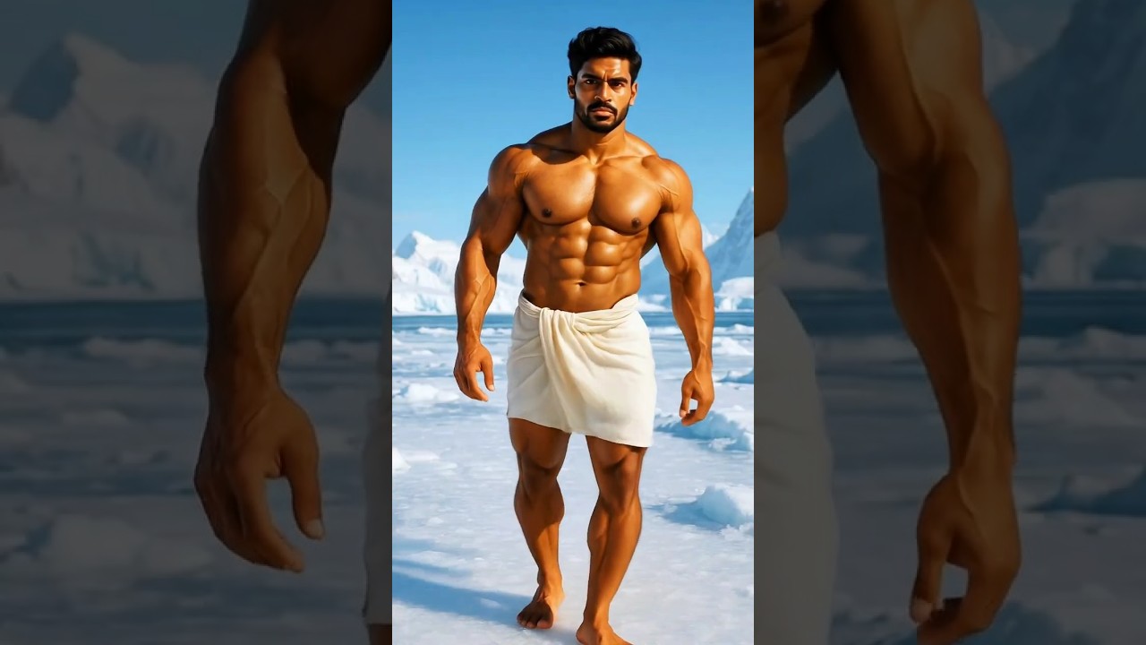 A man troubled by heat goes to Antarctica | Emotional Twist | #ai #shorts #antarctica #3danimation