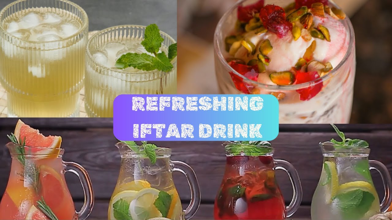 15 Refreshing Iftar Beverages from Around the World | Best Drinks for Ramadan