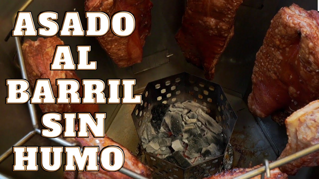 Asado al barril sin humo ll LA PLAZA COCINA