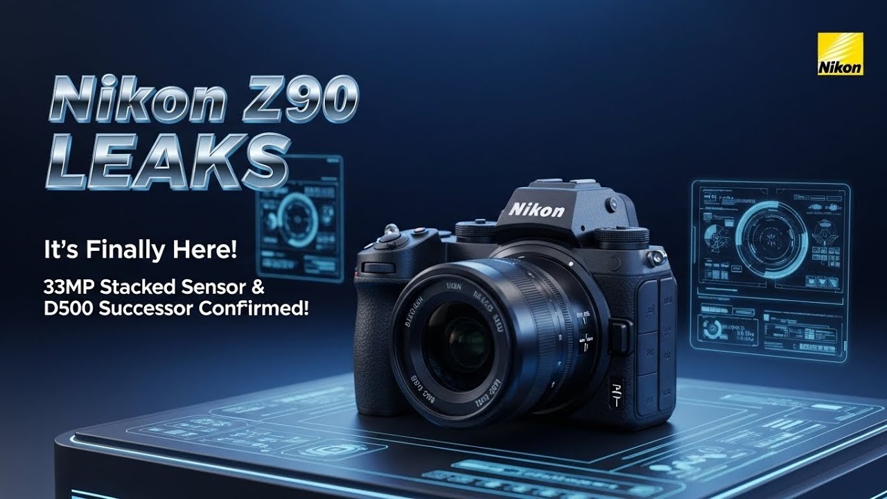 Утечки информации о Nikon Z90: наконец-то она здесь! 33-мегапиксельный многослойный сенсор и прее...