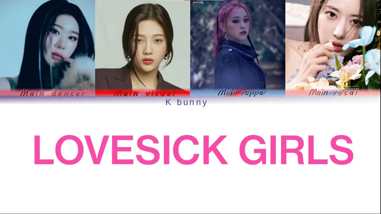 [REQUESTED] Lovesick girls BLACKPINK your girl group (4 members)