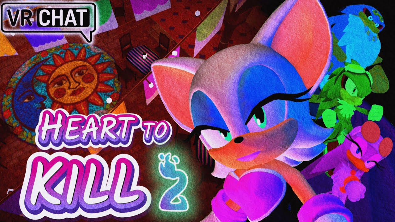 Rouge The Bat In HEART TO KILL 2 (VRCHAT)
