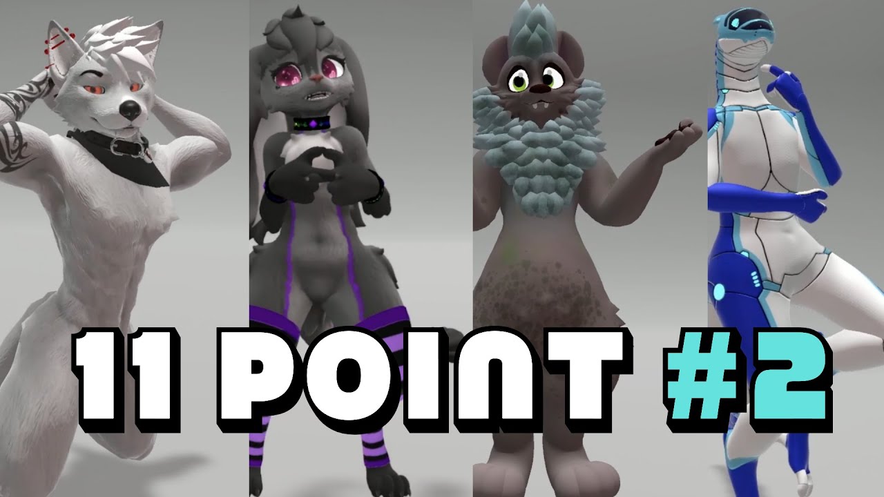 Vr chat 11 Point Tracking #2 [ Full Body Tracking Avatar Demonstration ]