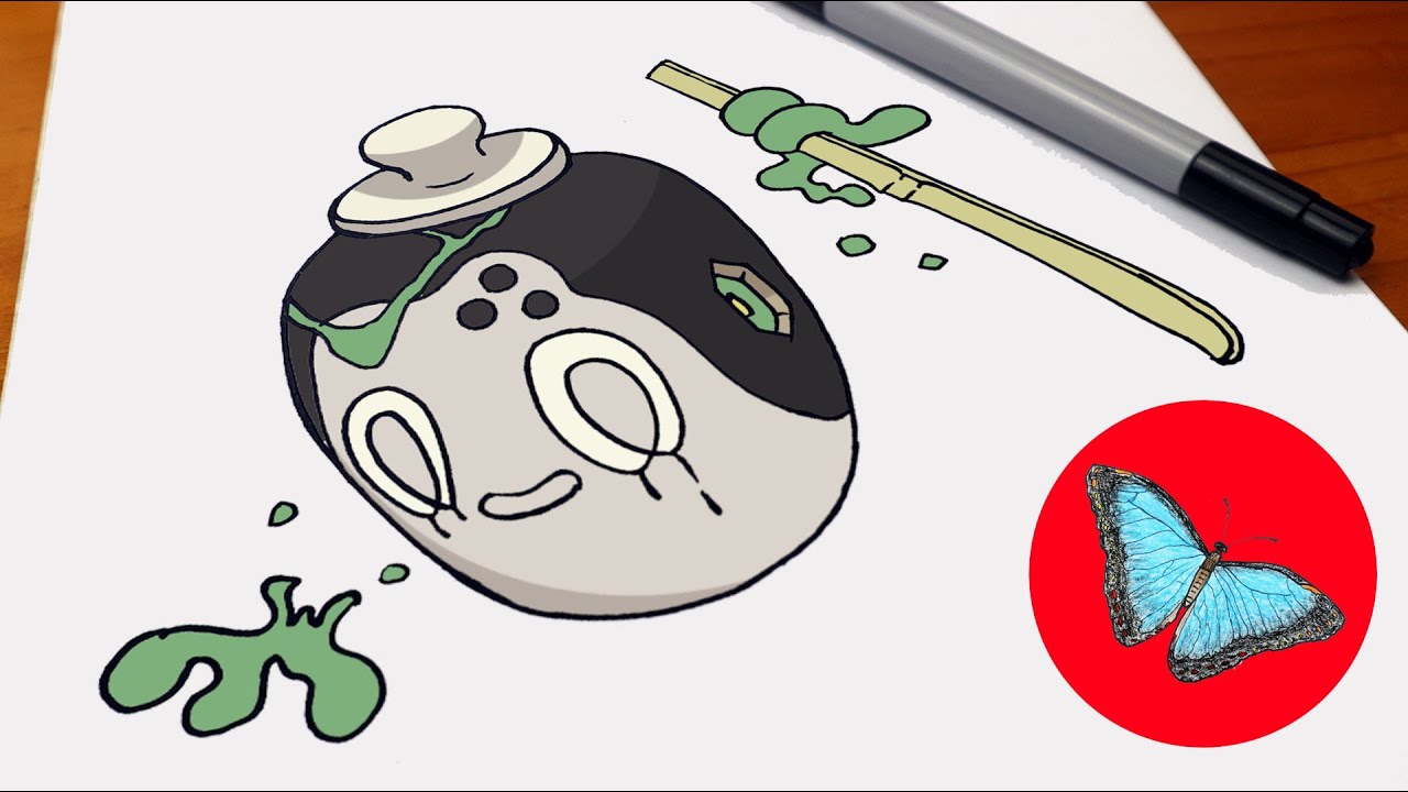How To Draw Pokemon - Poltchageist