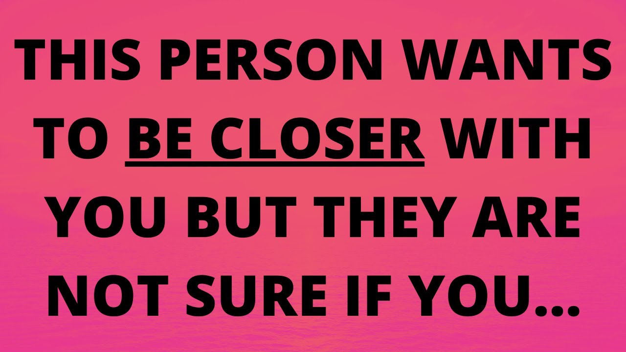 💌 This person wants to be with YOU but they are not sure if you...
