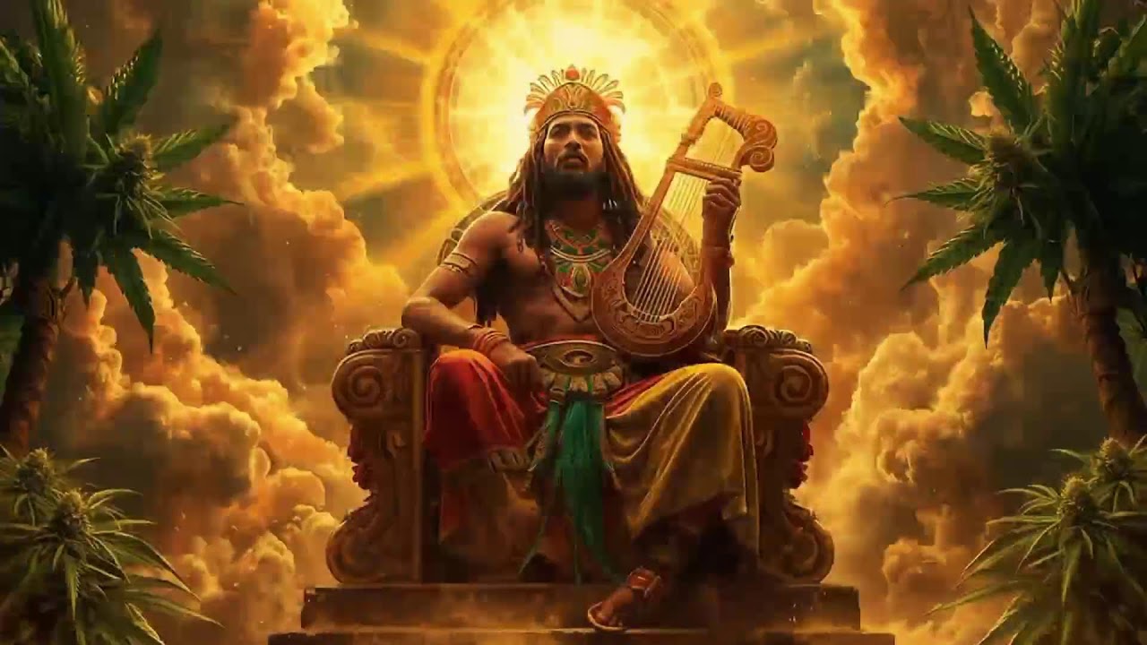 🔴 🌌 Divine Roots Reggae Music with Jah Rastafari Spirit | Spiritual Meditation & Healing Vibes