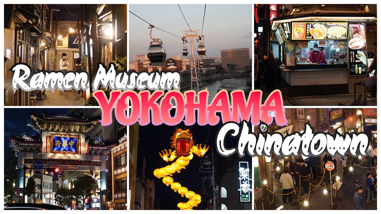 One Day in Yokohama 🥞🚡🍜 | Pancakes, Air Cabin, Chinatown & Ramen Museum