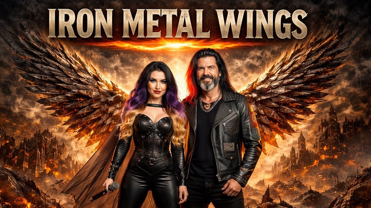 AS🎵   Iron Metal Wings Lyric video