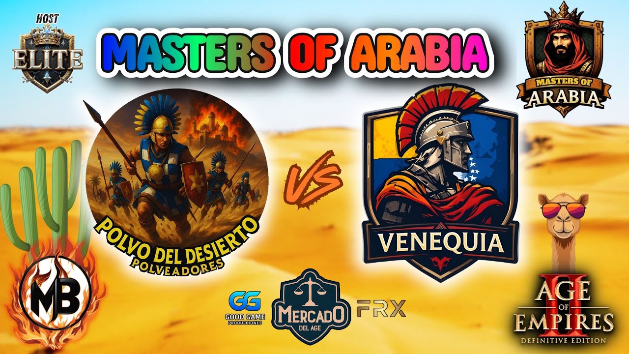🏆Masters of Arabia🏆🔸🔶- Los Polveadores 2 vs Venequia🔸Segunda Fecha -🔶🔸
