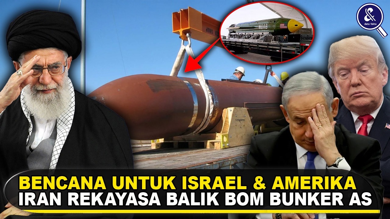 KAPAL PERANG AS MENJAUH, ISRAEL KINI DALAM BAHAYA! Iran Adaptasi Bom Bunker AS yang Belum Meledak