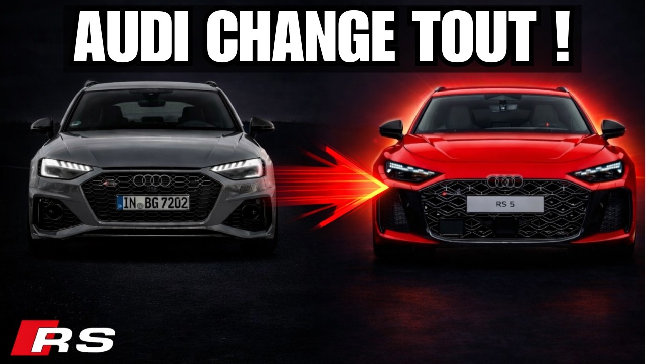 Nouvelle RS5 2026 : Audi a TUÉ la RS4 !