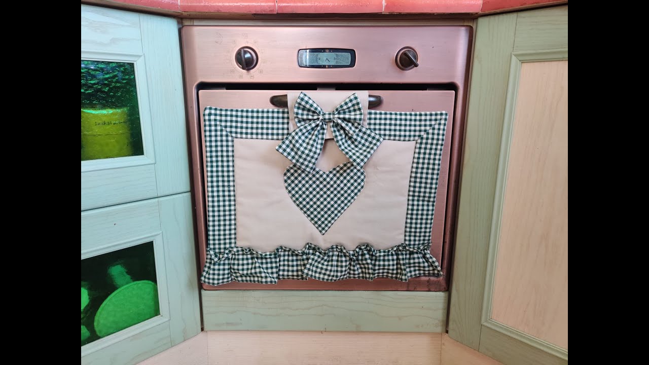 232🎀Copri-forno MANIGLIA STRETTA