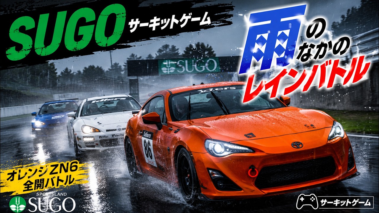 【SUGOサーキット】 CIRCUIT GAME 2025 1st Stage決勝