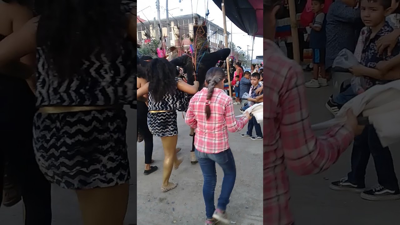 Carnaval mecapalapa 2018 (comanches  del barrio)