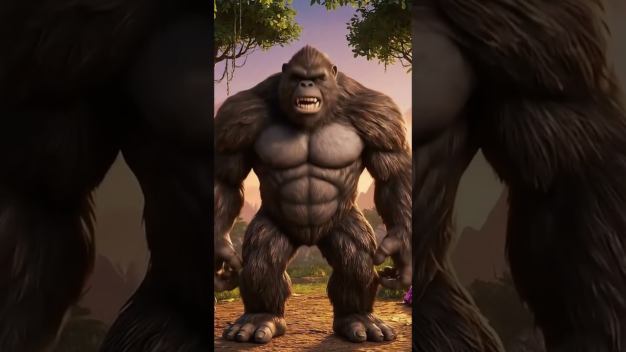What is he saying 😭#shorts #shortvideo #ai #monkey #brainrot
