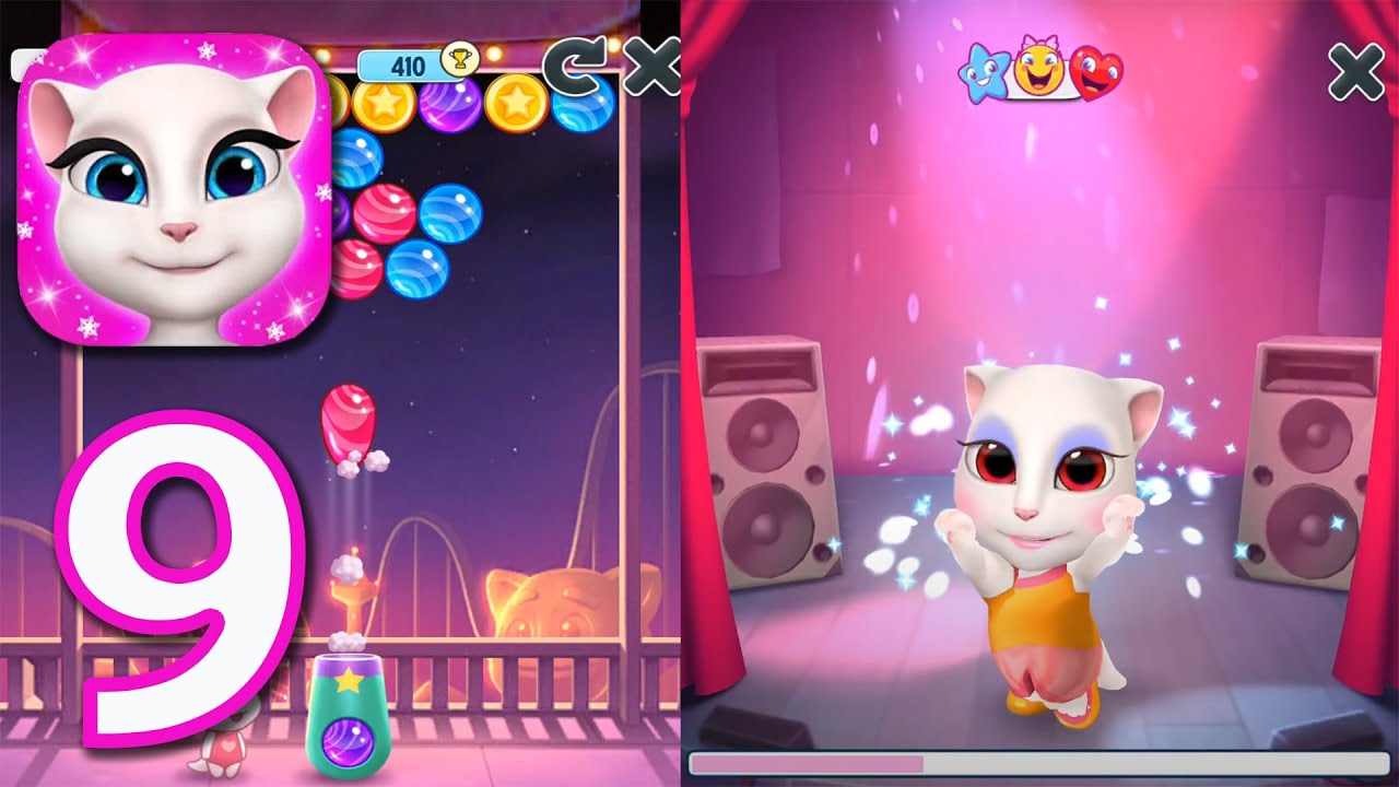 My Talking Angela - Walkthrough Gameplay Ep 9 HD (iOS)