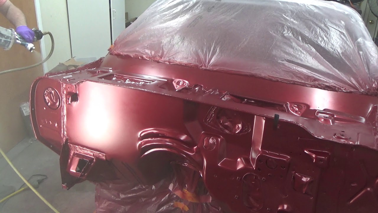 1977 Camaro Z28 Part 214: First color! Ford Ruby Red Tri Coat